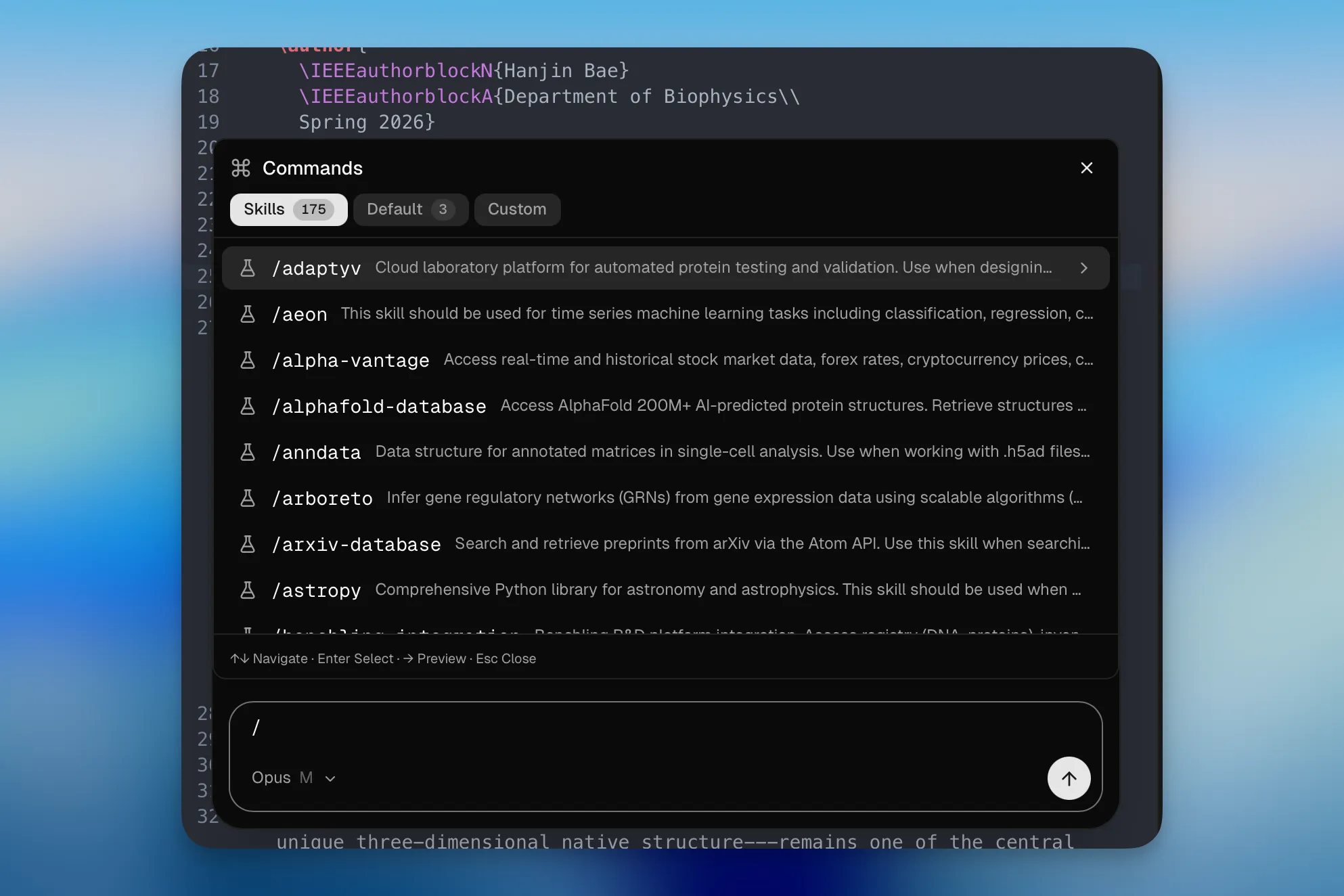 Claude AI Assistant & Slash Commands